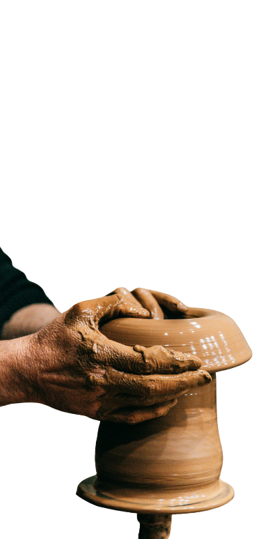 mani artigiano ceramica