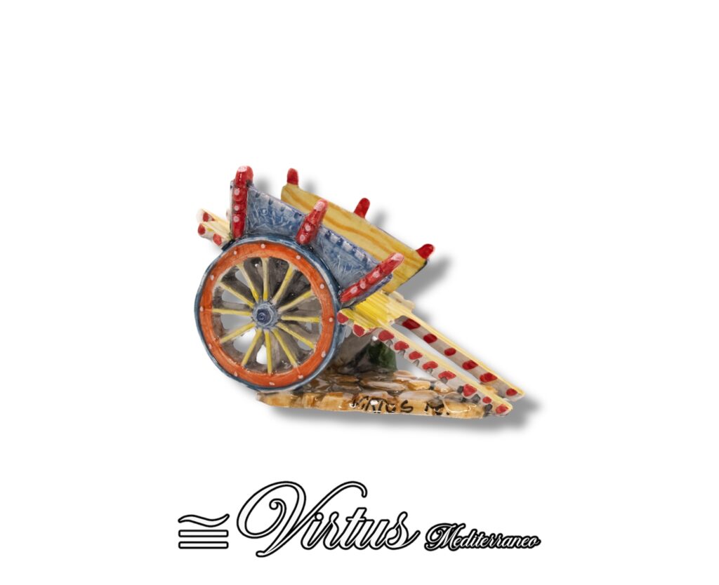 Virtus Mediterraneo: Carretto Siciliano in Ceramica, Arte e Colore