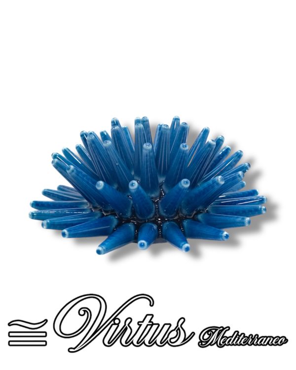 Virtus Mediterraneo: Riccio Blu Piccolo, Ceramica d’Arte Preziosa