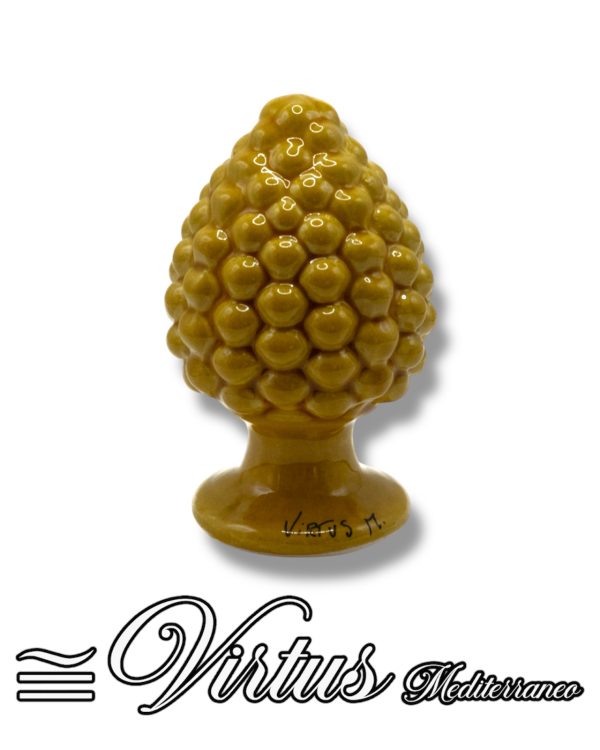 Pigna Piccola Giallo Virtus Mediterraneo: Ceramica di Sciacca Preziosa