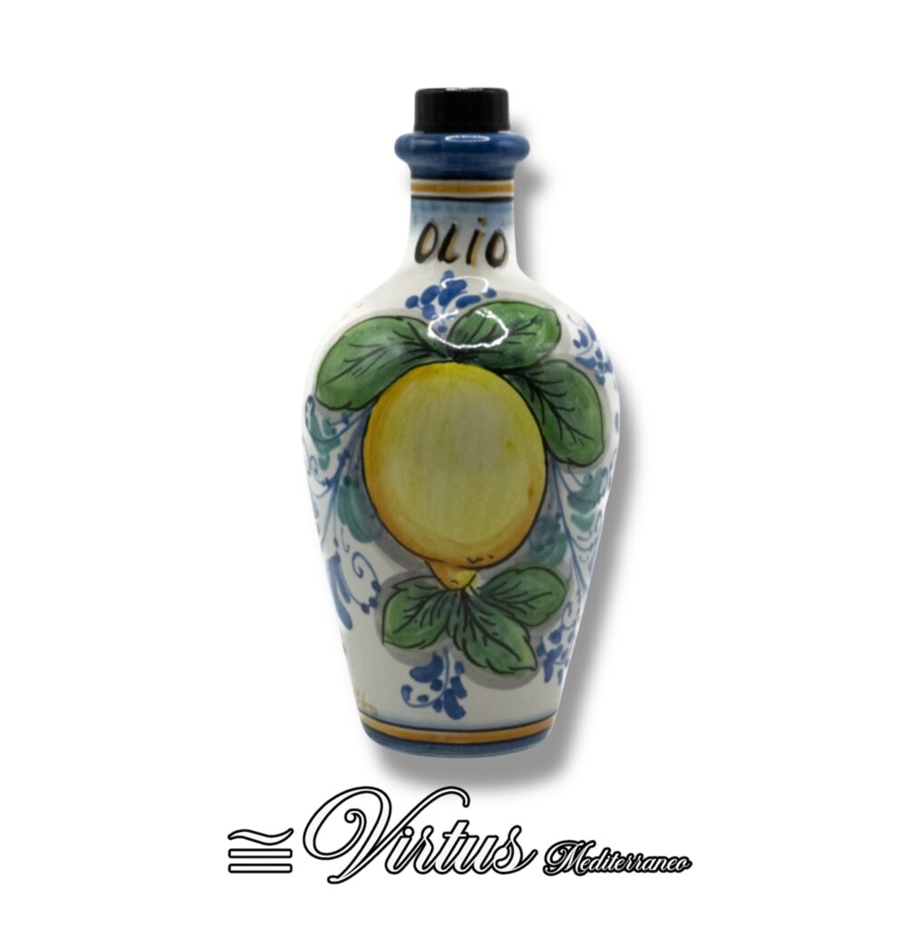 Oliera Virtus Mediterraneo: Ceramica d’Arte, Limone Multicolor