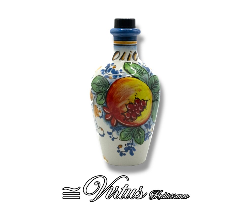 Oliera disegno melograno Multi colore
