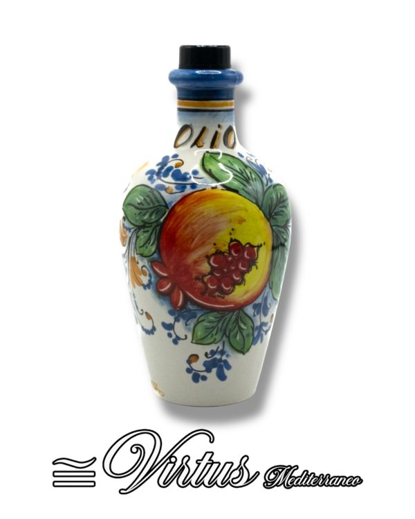 Oliera disegno melograno Multi colore