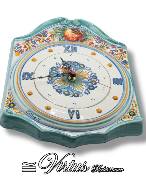 Orologio da Muro Melograno Virtus Mediterraneo: Arte e Colore