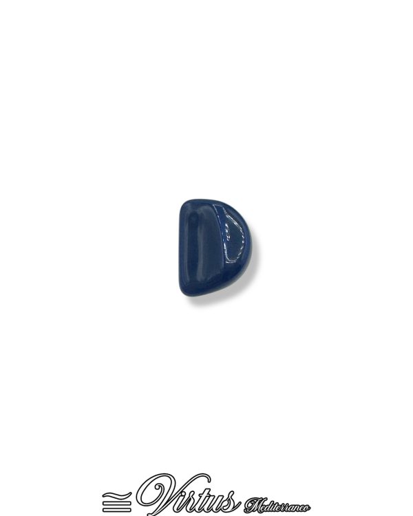 Anello in Ceramica Blu Virtus Mediterraneo: Eleganza Artigianale