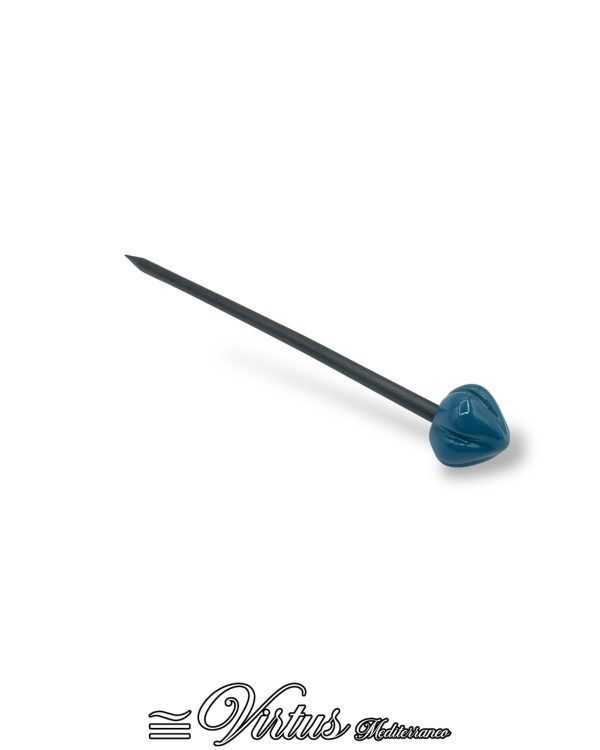 Fermaglio per Capelli Blue Virtus Mediterraneo: Ceramica e Raffinatezza