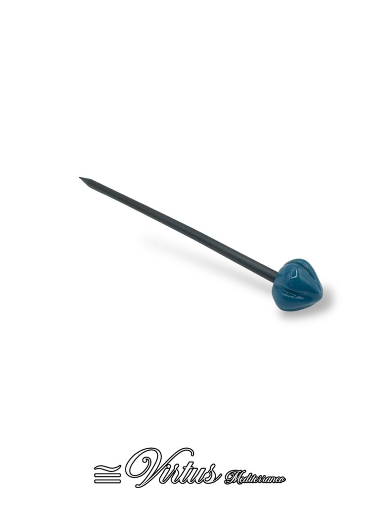 Fermaglio per Capelli Blue Virtus Mediterraneo: Ceramica e Raffinatezza