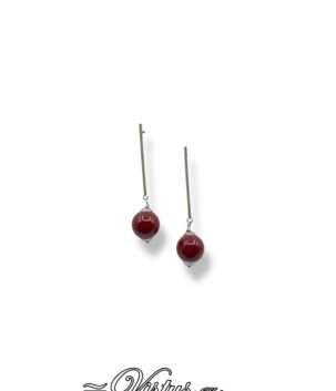 orecchini pendenti a pallina