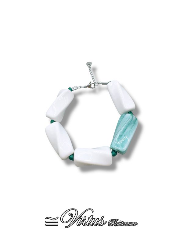 Bracciale a torciglioni Multi colore