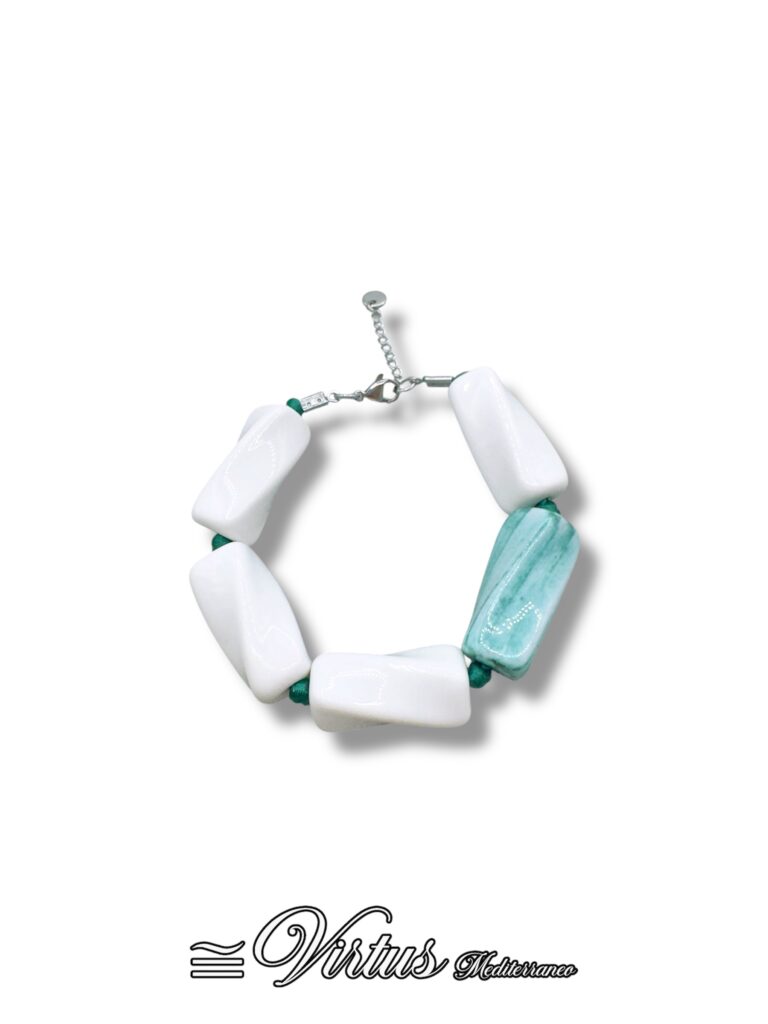 Bracciale a torciglioni Multi colore