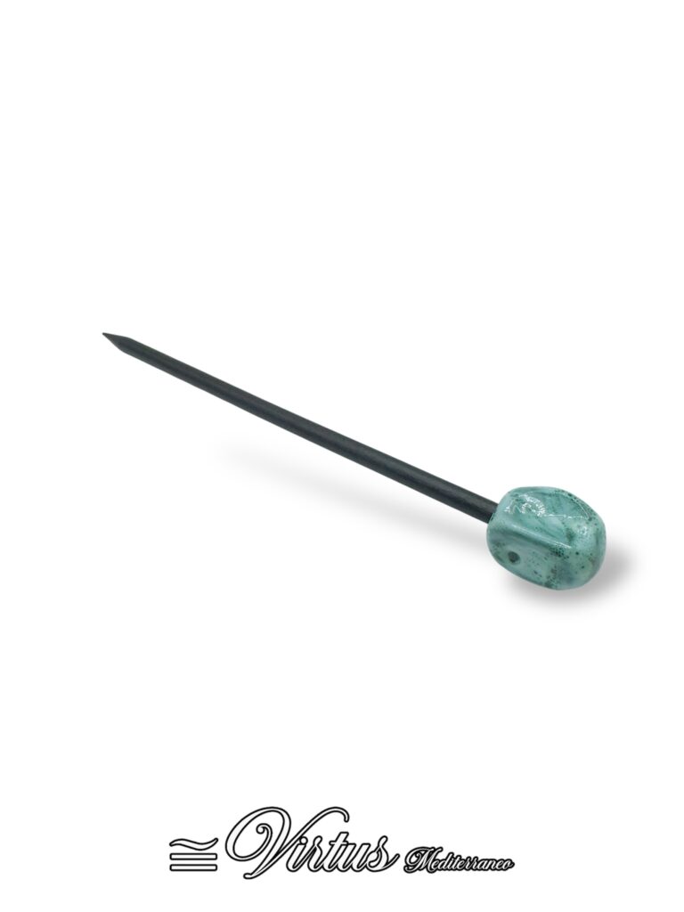 Fermaglio per Capelli Turchese Virtus Mediterraneo: Eleganza Mediterranea