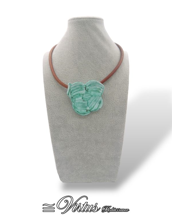 Collana Artigianale Virtus Mediterraneo: Girocollo Ceramica Multi-Colore