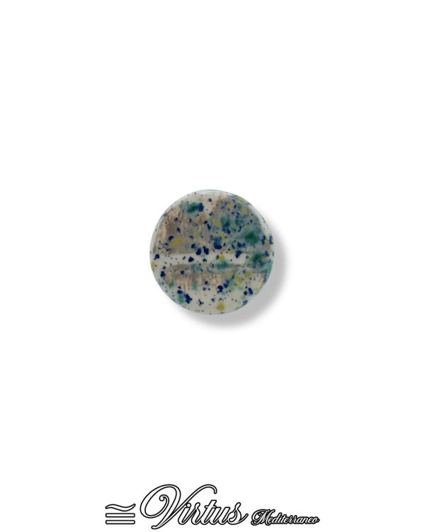 Anello in Ceramica Multicolor Virtus Mediterraneo: Eleganza Artigianale