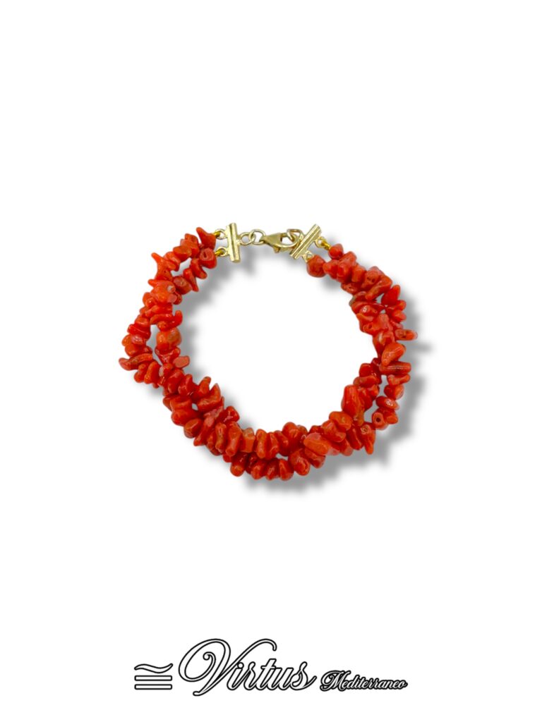 Bracciale Corallo Sciacca Virtus Mediterraneo: Doppio Filo d’Arte