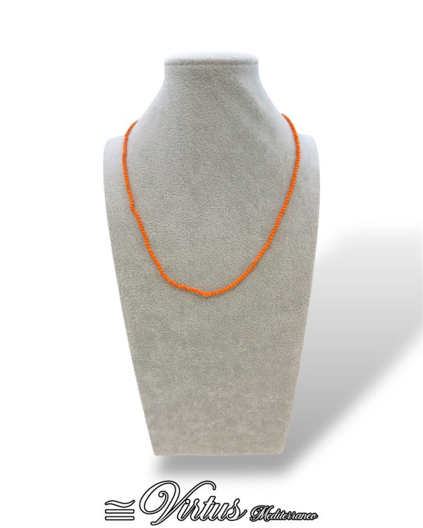 Collana artigianale corallo Sciacca