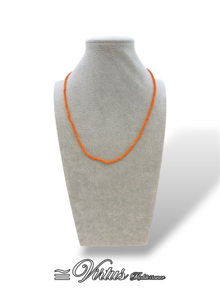 Collana artigianale corallo Sciacca