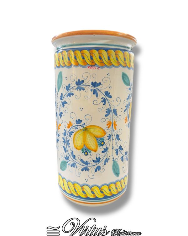 Virtus Mediterraneo: Portaombrelli Ceramica Multicolor, Lusso Artigianale