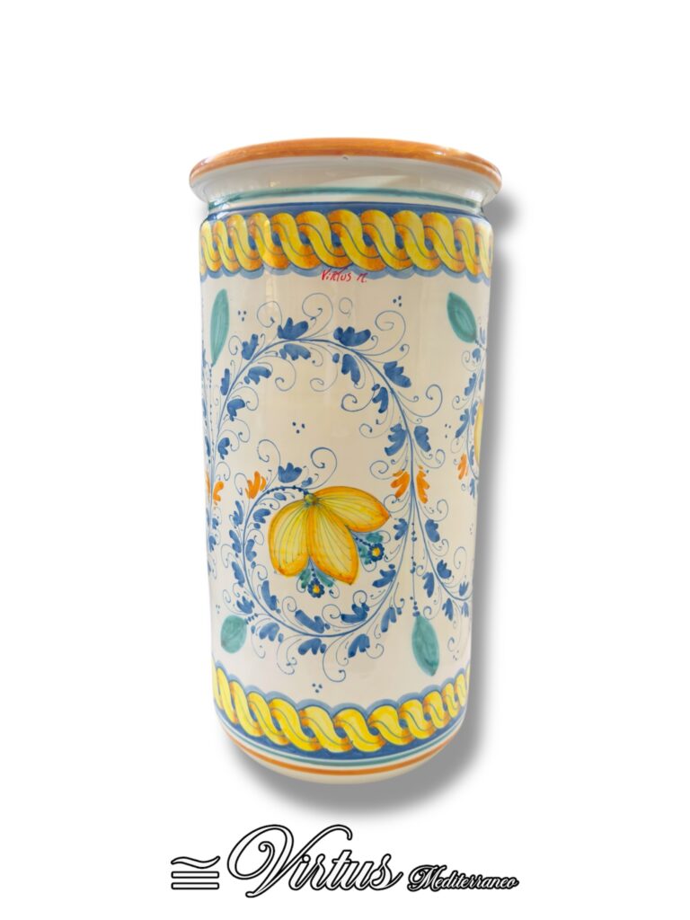 Virtus Mediterraneo: Portaombrelli Ceramica Multicolor, Lusso Artigianale